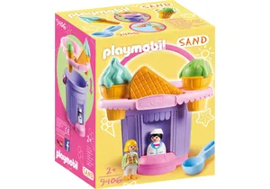 Produktbild von Playmobil 9406 1-2-3   Sand Sandeimerchen Eisdiele
