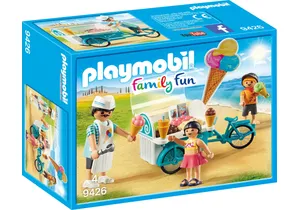 Produktbild von Playmobil 9426  Family Fun  Fahrrad mit Eiswagen