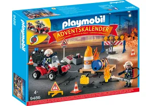 Playmobil 9486   Adventskalender Feuerwehreinsatz
