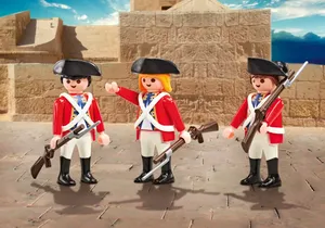 Produktbild von Playmobil 9886  Pirates  3 Soldaten (Folienverpackung)