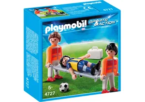 Produktbild von Playmobil 4727  Sports & Action  Sanitäter mit Verletztem