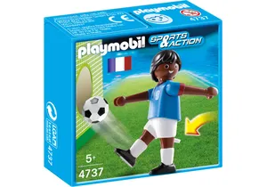 Produktbild von Playmobil 4737  Sports & Action  Fußballspieler Frankreich dunkelhäutig
