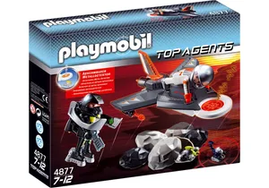 Produktbild von Playmobil 4877  Top Agents  Agenten-Detektorjet