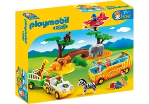 Produktbild von Playmobil 5047 1-2-3   Große Afrika-Safari