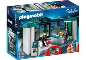 Produktbild von Playmobil 5177  City Action  Polizei Bank mit Geldautomat