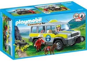 Produktbild von Playmobil 5427  Country  Einsatzfahrzeug der Bergrettung