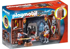 Produktbild von Playmobil 5637  Knights Spielbox Ritterschmiede