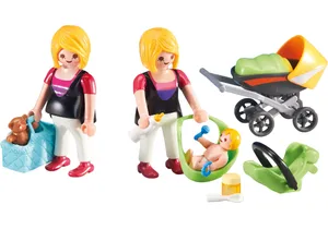Produktbild von Playmobil 6447  City Life  Schwangere und Mama mit Baby (Folienverpackung)