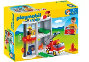 Produktbild von Playmobil 6777 1-2-3  Mitnehm Feuerwehrstation