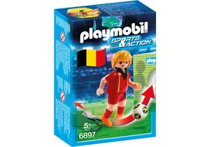 Produktbild von Playmobil 6897  Sports & Action  Fußballspieler Belgien