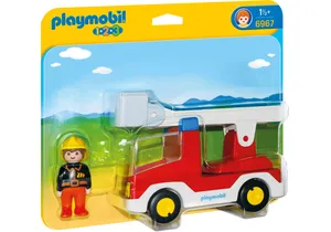 Produktbild von Playmobil 6967 1-2-3   Feuerwehrleitfahrzeug