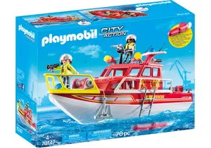 Produktbild von Playmobil 70147  City Action  Feuerlöschboot