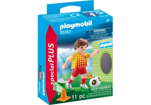 Produktbild von Playmobil 70157  Special Plus  Fußballspieler mit Torwand
