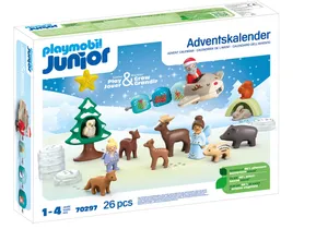 Produktbild von Playmobil 70297 Junior  Adventskalender Schneeweihnacht