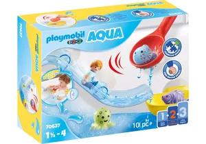 Produktbild von Playmobil 70637 1-2-3   Aqua Fangspaß mit Meerestierchen