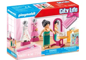 Produktbild von Playmobil 70677  City Life Geschenkset Festmodenboutique
