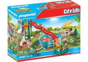 Produktbild von Playmobil 70987  City Life  Poolparty mit Rutsche