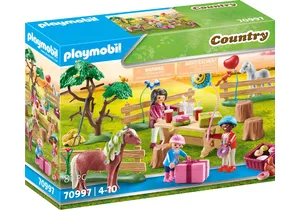 Playmobil 70997 Country Kindergeburtstag auf dem Ponyhof