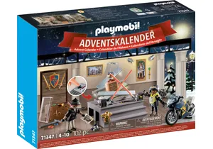 Produktbild von Playmobil 71347  City Action Adventskalender Polizei Museumsdiebstahl