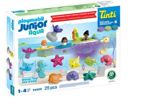 Produktbild von Playmobil 71777 Junior Tinti Adventskalender Bunter Badespaß
