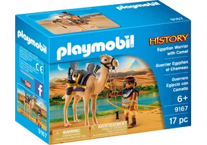 Produktbild von Playmobil 9167  History  Ägyptischer Krieger mit Kamel