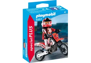 Produktbild von Playmobil 9357  Special Plus  Motocross-Fahrer