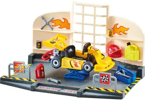 Produktbild von Playmobil 9827    Gokart Werkstatt (Folienverpackung)