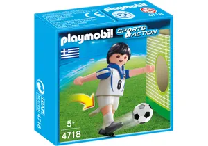 Produktbild von Playmobil 4718  Sports & Action  Fußballspieler Griechenland