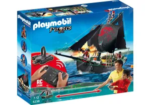 Produktbild von Playmobil 5238  Pirates  Piratensegler mit RC-Unterwassermotor