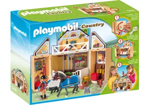 Produktbild von Playmobil 5418  Country Spielbox Reitstall