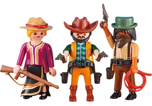 Playmobil 6278 Western 2 Cowboys mit Cowgirl (Folienverpackung)