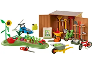 Produktbild von Playmobil 6558  City Life  Gartenschuppen (Folienverpackung)