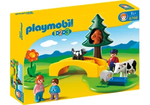 Produktbild von Playmobil 6788 1-2-3   Spaziergang zur Sommerweide