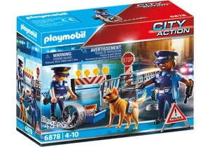 Produktbild von Playmobil 6878  City Action  Polizei-Straßensperre