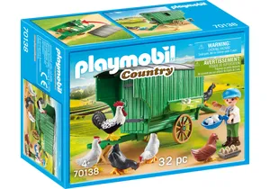 Produktbild von Playmobil 70138  Country  Mobiles Hühnerhaus