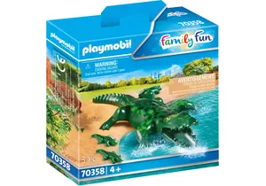 Produktbild von Playmobil 70358  Family Fun  Alligator mit Babys