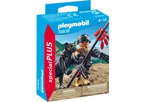Produktbild von Playmobil 70878  Special Plus  Krieger mit Panther