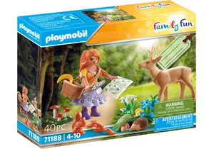 Produktbild von Playmobil 71188  Family Fun Geschenkset Kräutersammlerin