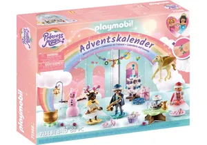 Playmobil 71348 Princess Magic Adventskalender Weihnachtsfest unter dem Regenbogen