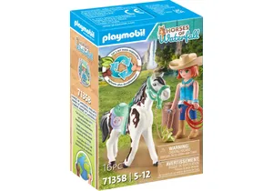 Produktbild von Playmobil 71358  Horses of Waterfall  Ellie & Sawdust mit Westernübung