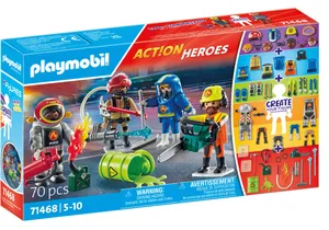 Produktbild von Playmobil 71468  my Figures  Feuerwehr