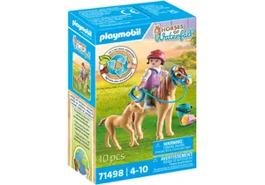 Produktbild von Playmobil 71498  Horses of Waterfall  Kind mit Pony und Fohlen