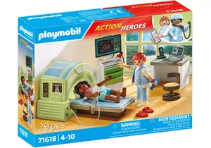 Produktbild von Playmobil 71618  Action Heroes  MRT mit Patient