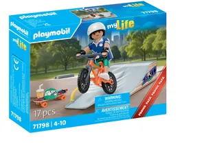Produktbild von Playmobil 71798  myLife Promo Pack Skateboard mit Rampe