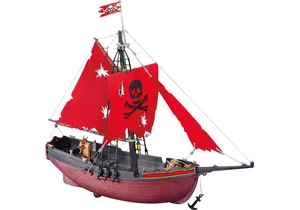 Produktbild von Playmobil 7518  Pirates  Roter Korsarensegler (Folienverpackung)