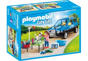 Playmobil 9278 City Life Mobiler Hundesalon