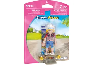 Produktbild von Playmobil 9338  Playmo-Friends  Teenie mit Longboard