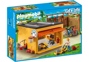Produktbild von Playmobil 9368  City Life  Garage mit Fahrradschuppen