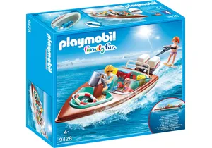 Produktbild von Playmobil 9428  Family Fun  Motorboot mit Unterwassermotor