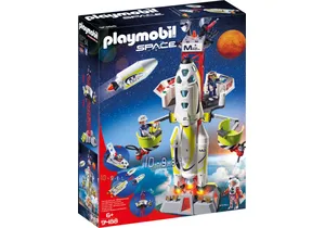 Produktbild von Playmobil 9488  Space  Mars Rakete mit Startrampe